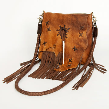 American Darling Cross Body Full Grain Genuine Leather Western Women Bag Handbag Purse | Crossbody for Cute